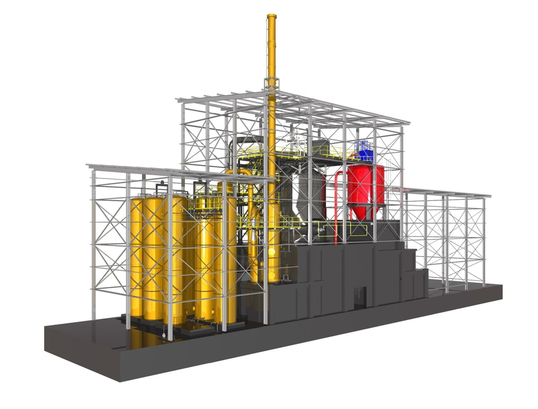 Spray Roaster Acid Regeneration Plant.